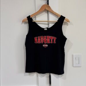 Harley Davidson Naughty but Nice Tank Top